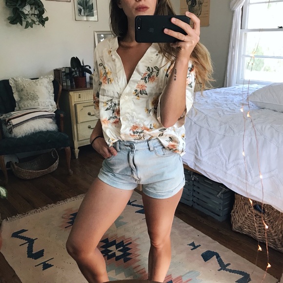 Tops - Silky button down
